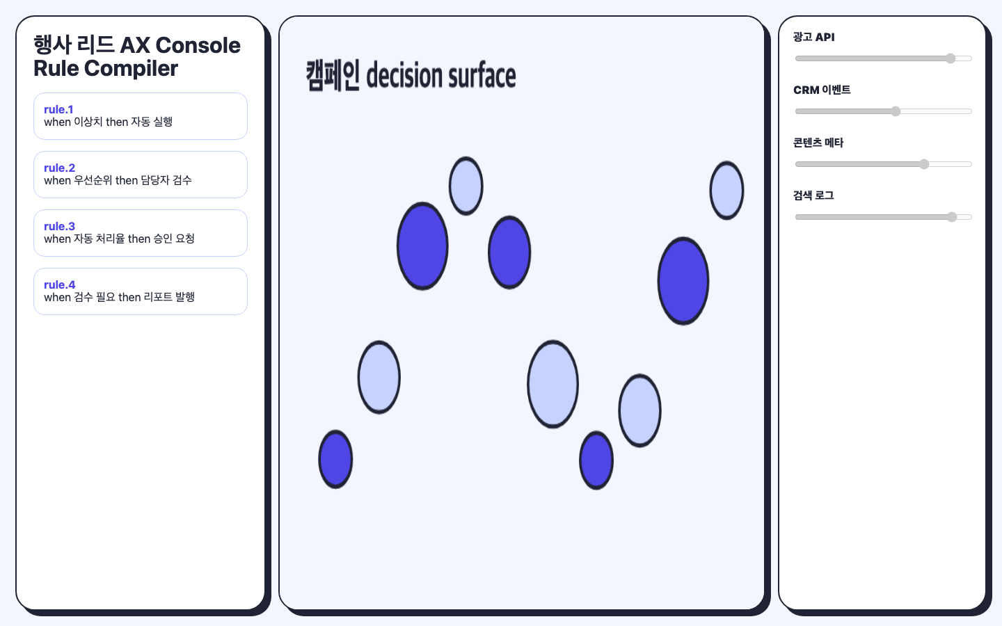 행사 리드 스캔 판단 로직 화면 캡처